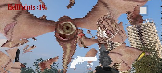 Hellscape AR aiming interface